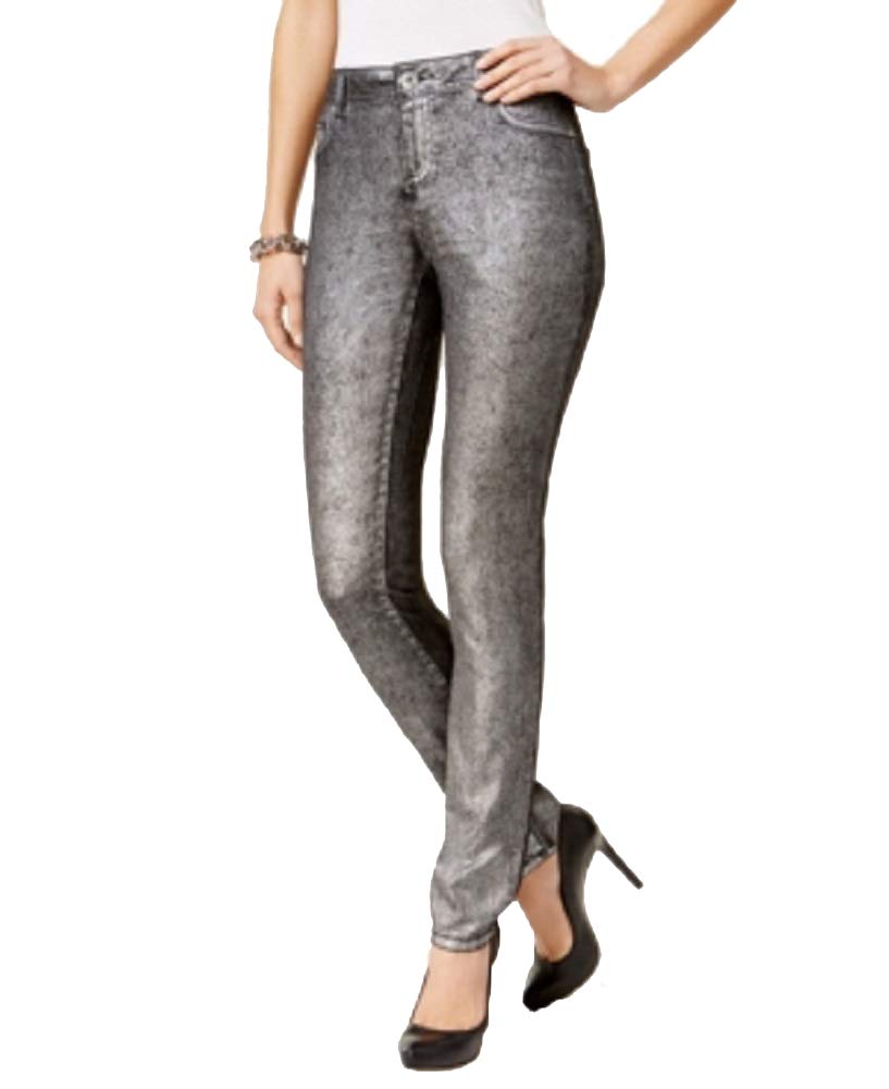INC International Concepts Metallic Skinny Jeans