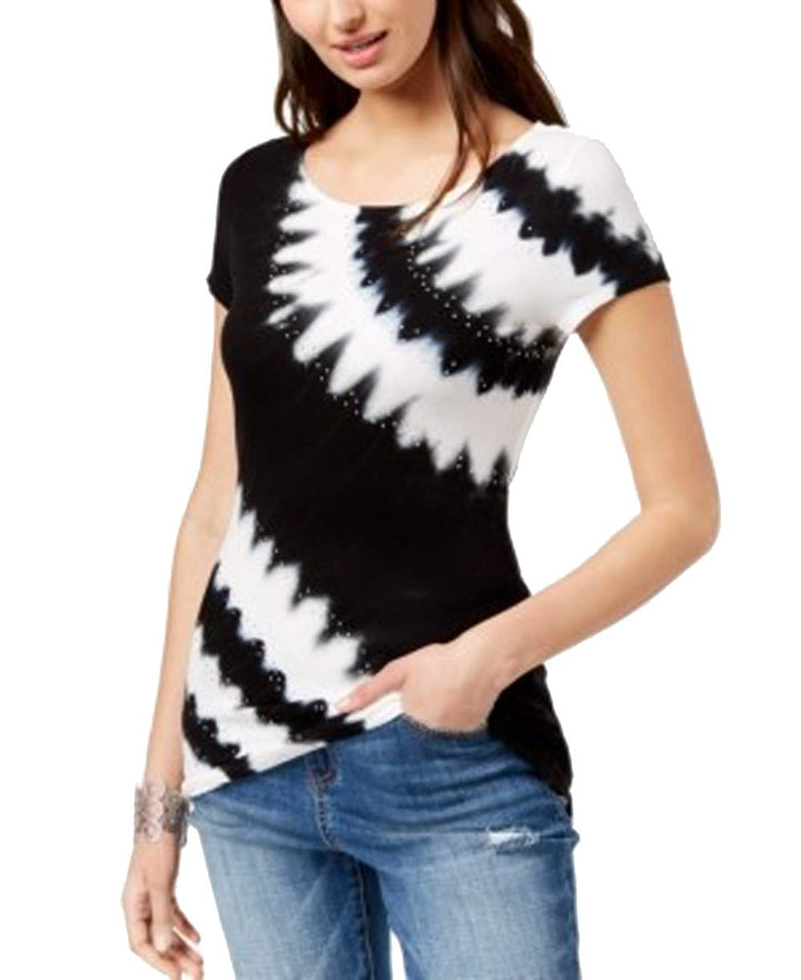 INC Tie-Dyed Studded Top