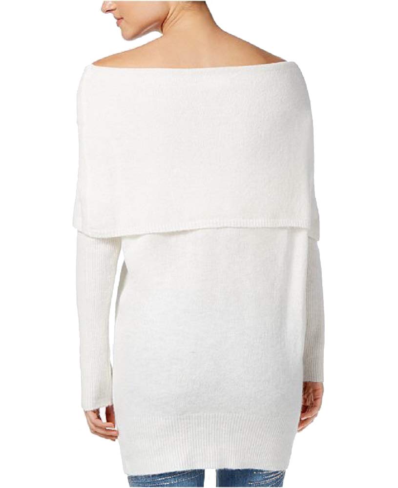Ultra Flirt Juniors Marilyn Off The Shoulder Tunic Sweater