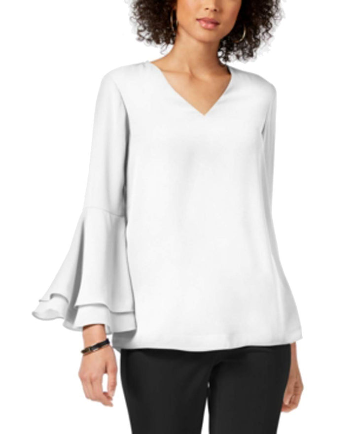 Bell-Sleeve Blouse