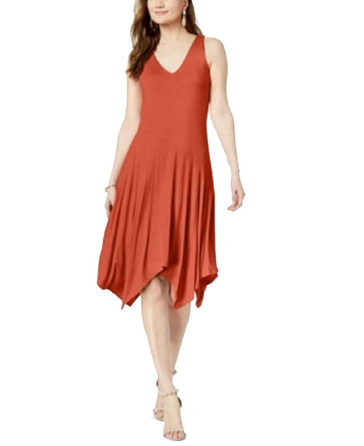 Petite Handkerchief Hem Dress