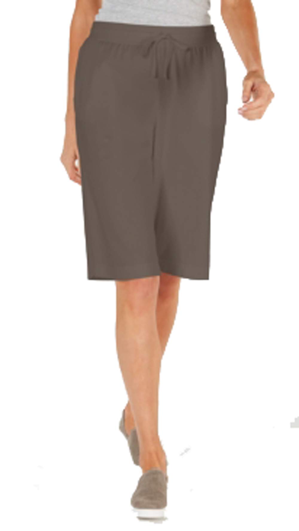 Karen Scott Pull On Knit Skimmers