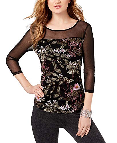 Petite Illusion Yoke Top