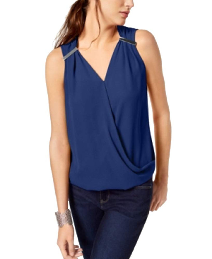 I.N.C. Faux-Wrap Hardware Top