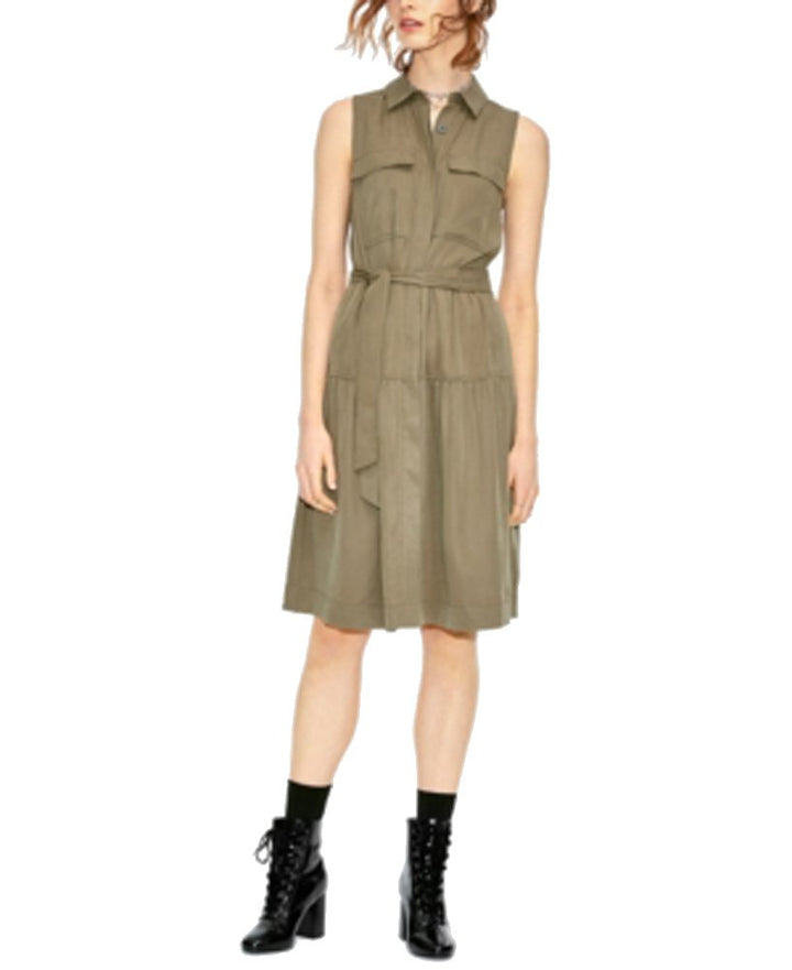 Maison Jules Utility Pocket A Line Dress