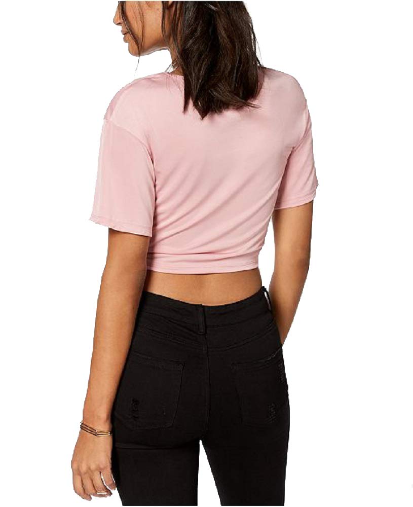 Material Girl Juniors Tie Front Top