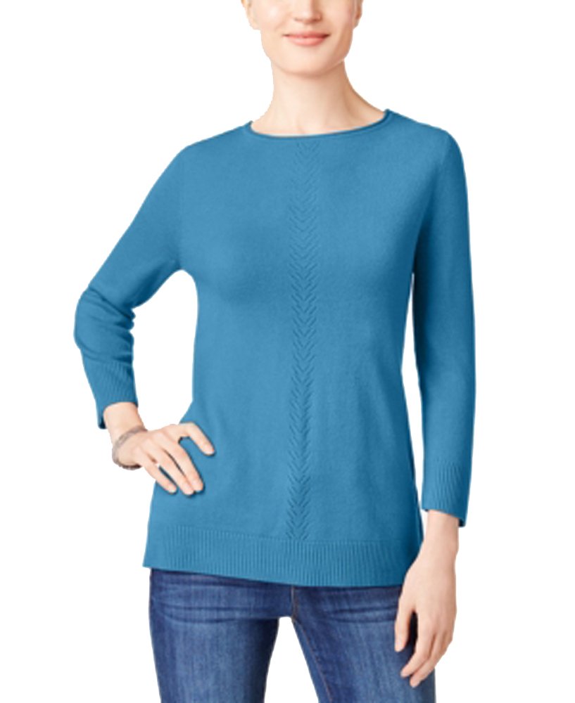 Karen Scott Luxsoft Rolled Neck Sweater