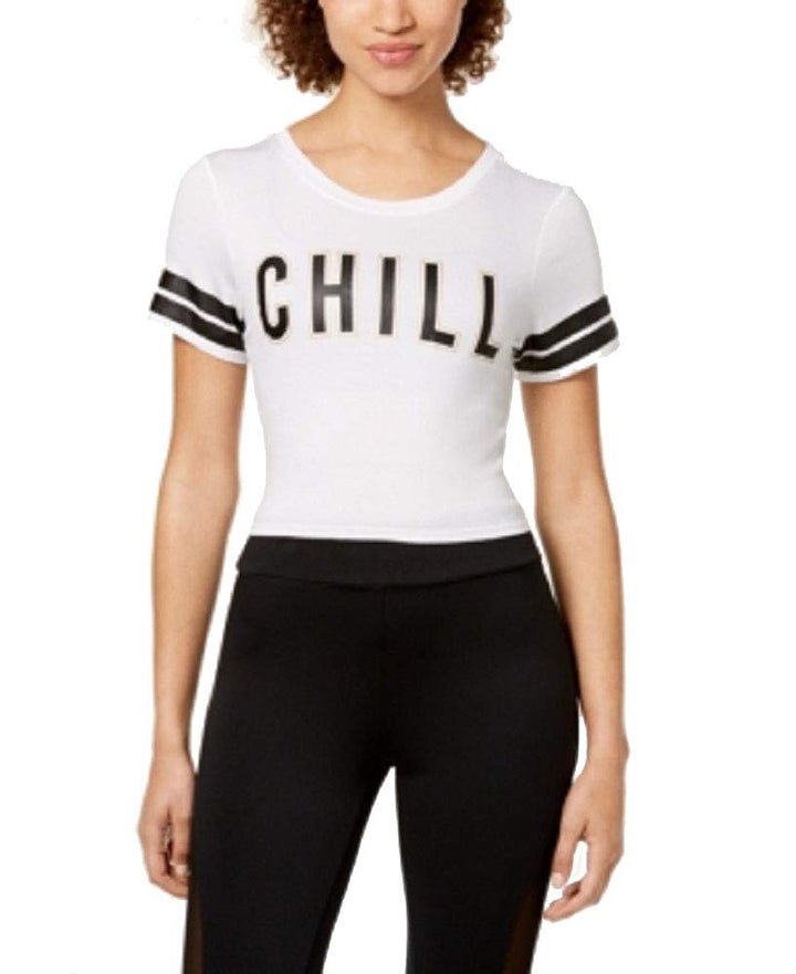 Juniors' Tie-Back Cropped Top