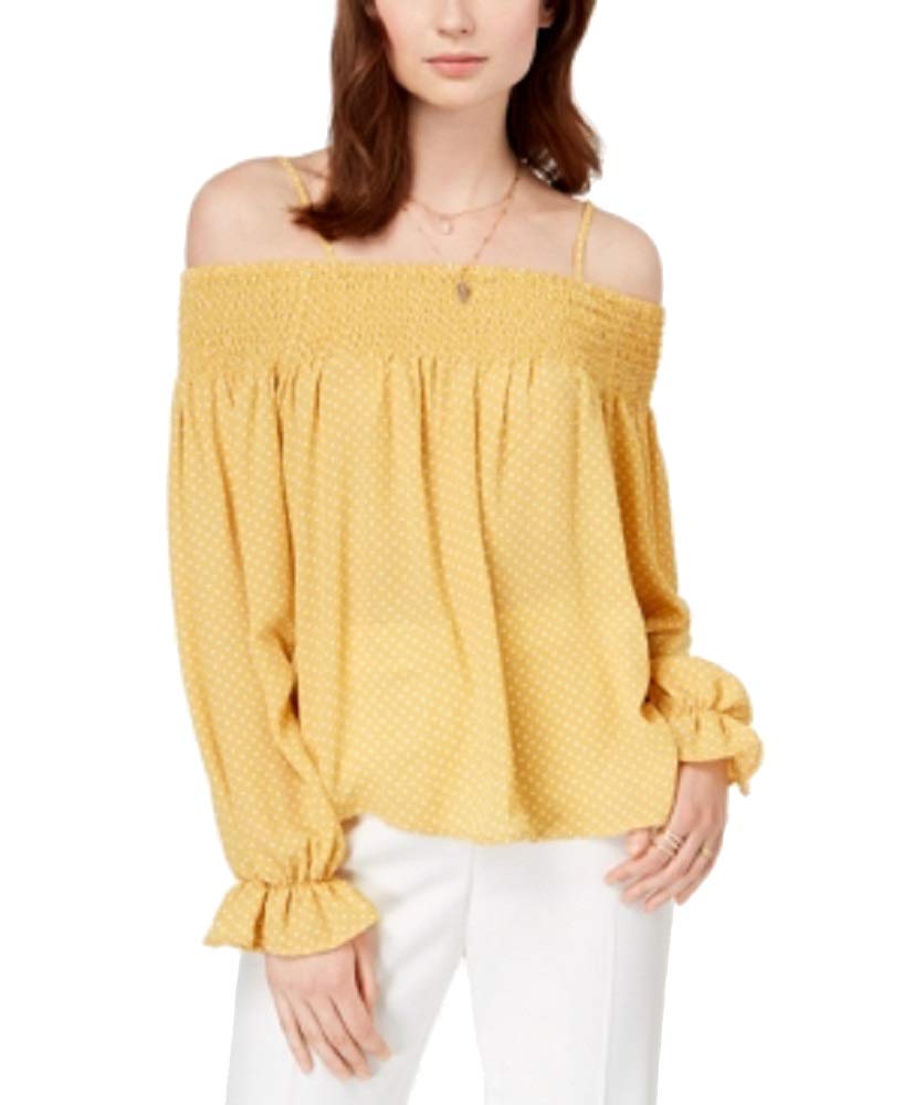 by Ikeddi Juniors' Smocked Cold-Shoulder Top