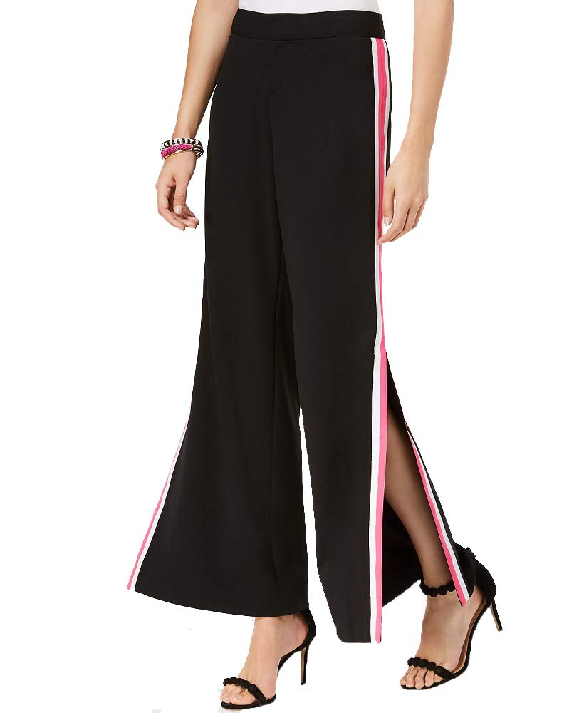 Vented Wide Leg Pants