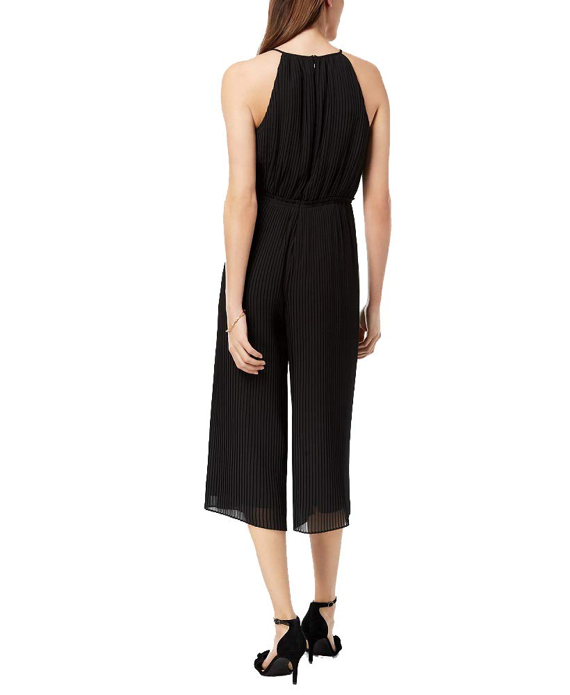 Maison Jules Pleated Cropped Jumpsuit