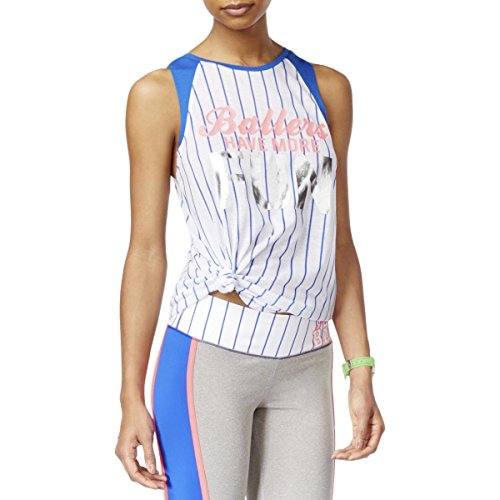 Material Girl Active Pro Juniors Graphic Muscle T-Shirt