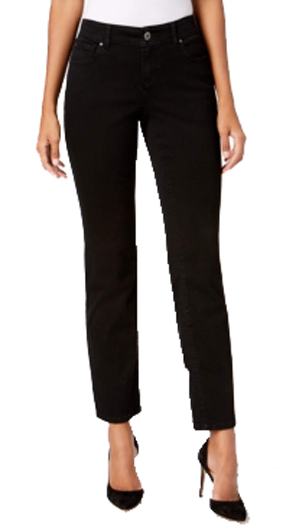 INC Five-Pocket Straight-Leg Jeans