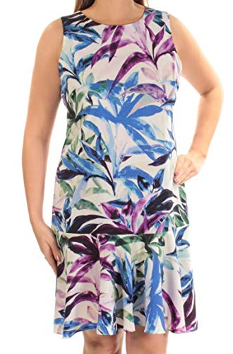 American Living Floral Print Crepe Dress