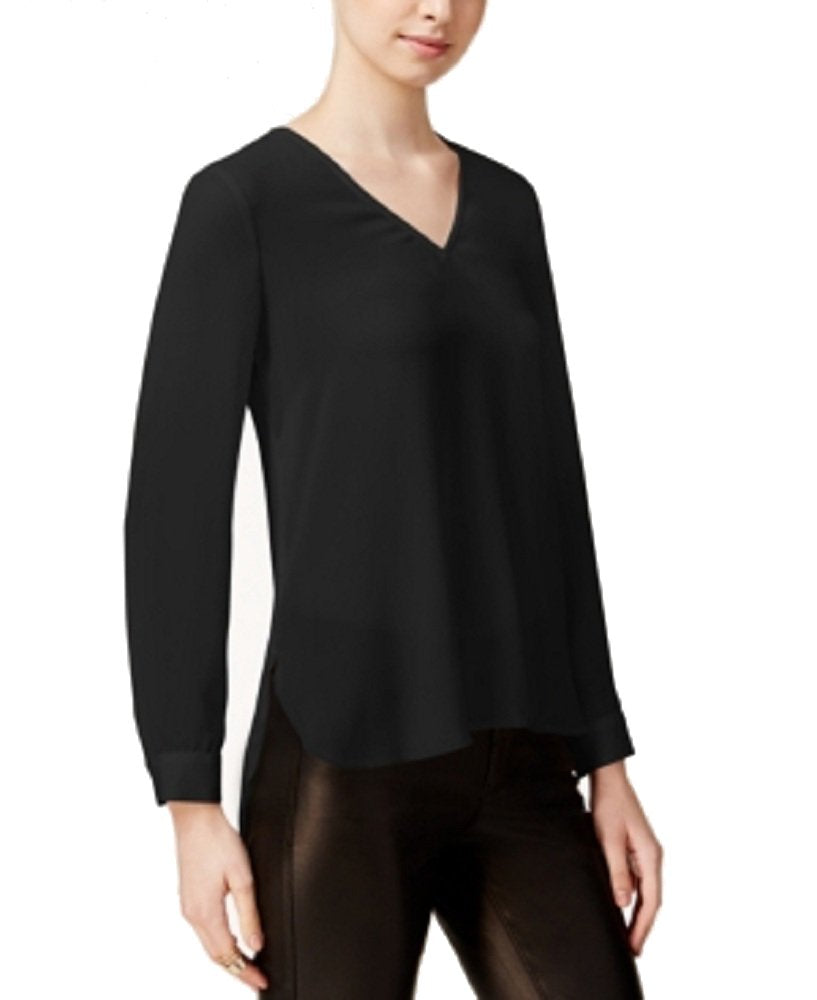 Bar III Sheer High Low Top