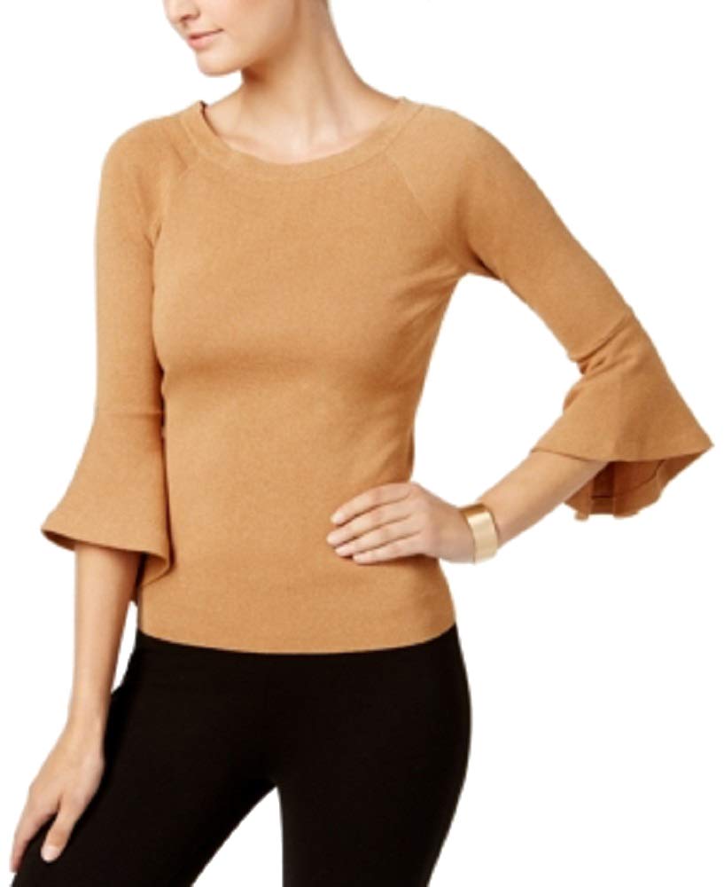 Anna Sui Loves INC International Concepts Petite Bell Sleeve Sweater