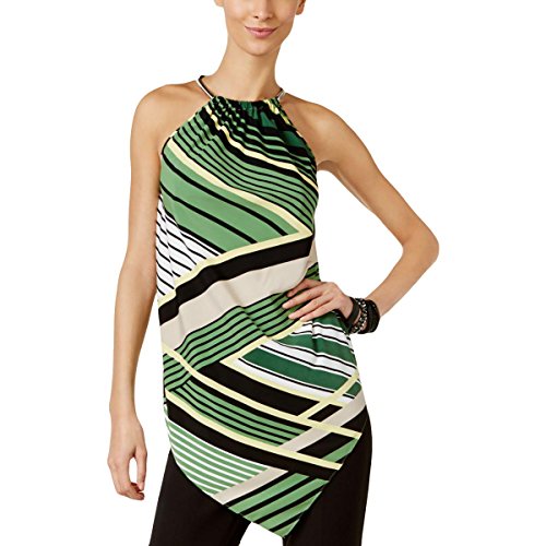 Alfani Petite Printed Halter Top