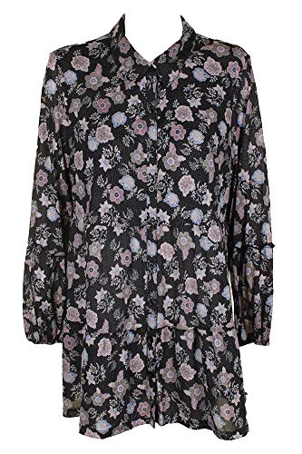 Style & Co Floral Print Swing Shirt
