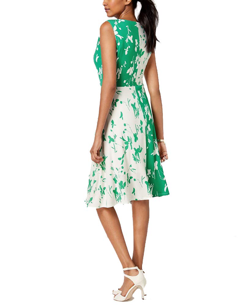 Alfani Asymmetrical Colorblocked Dress
