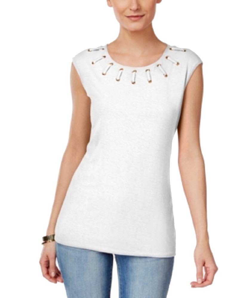 Inc International Concepts Petite Lace-Up Top