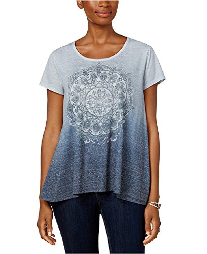 Style & Co Ombre Printed T-Shirt