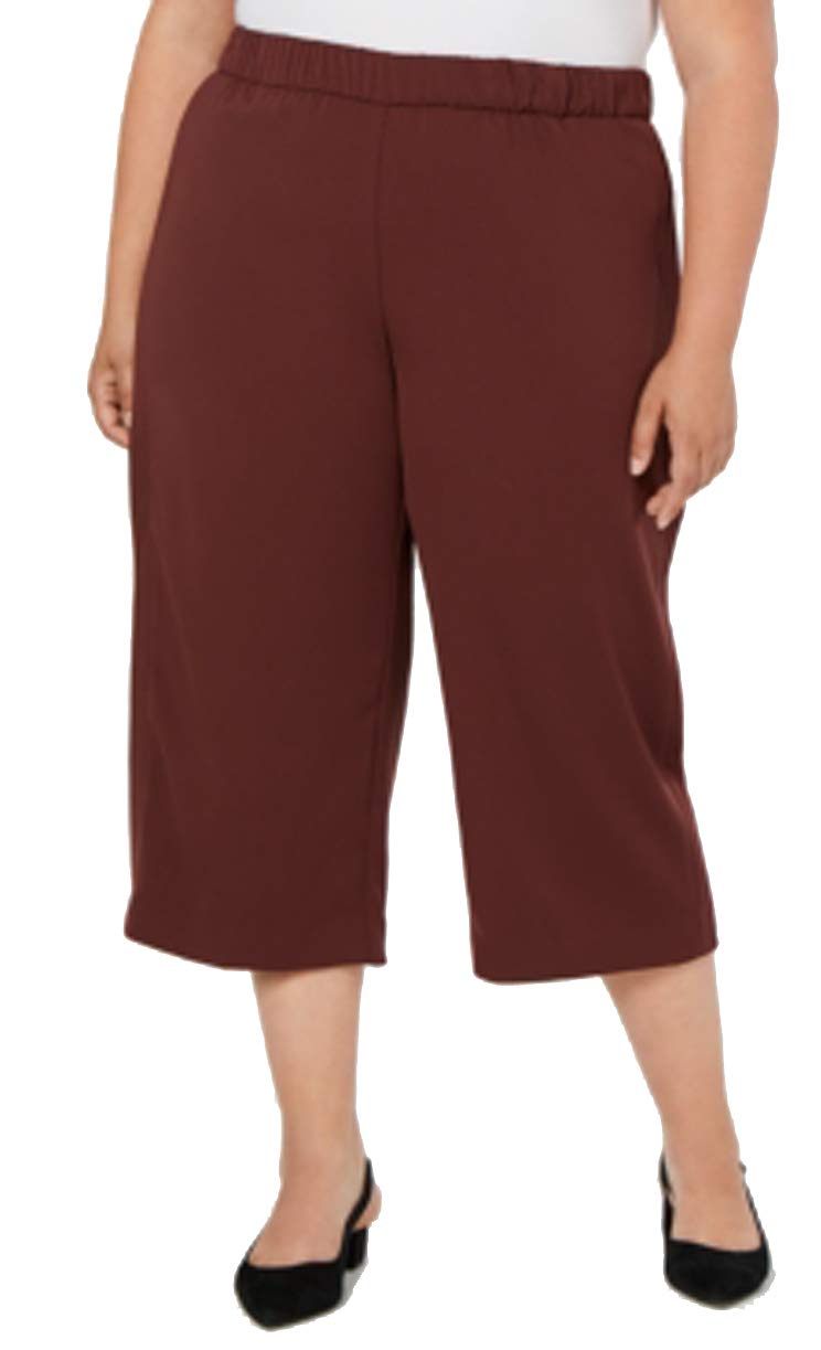 Alfani Plus Size Pull On Culottes