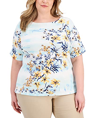Karen Scott Plus Size T-Shirt