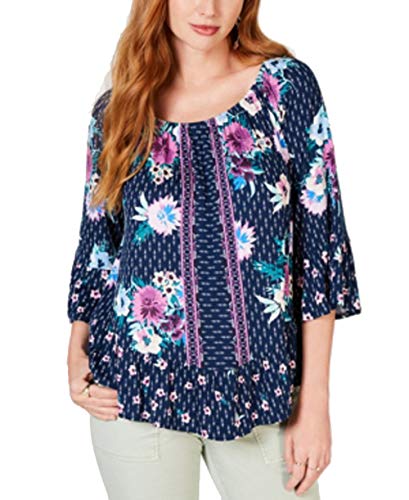 Off-The-Shoulder Floral-Print Top