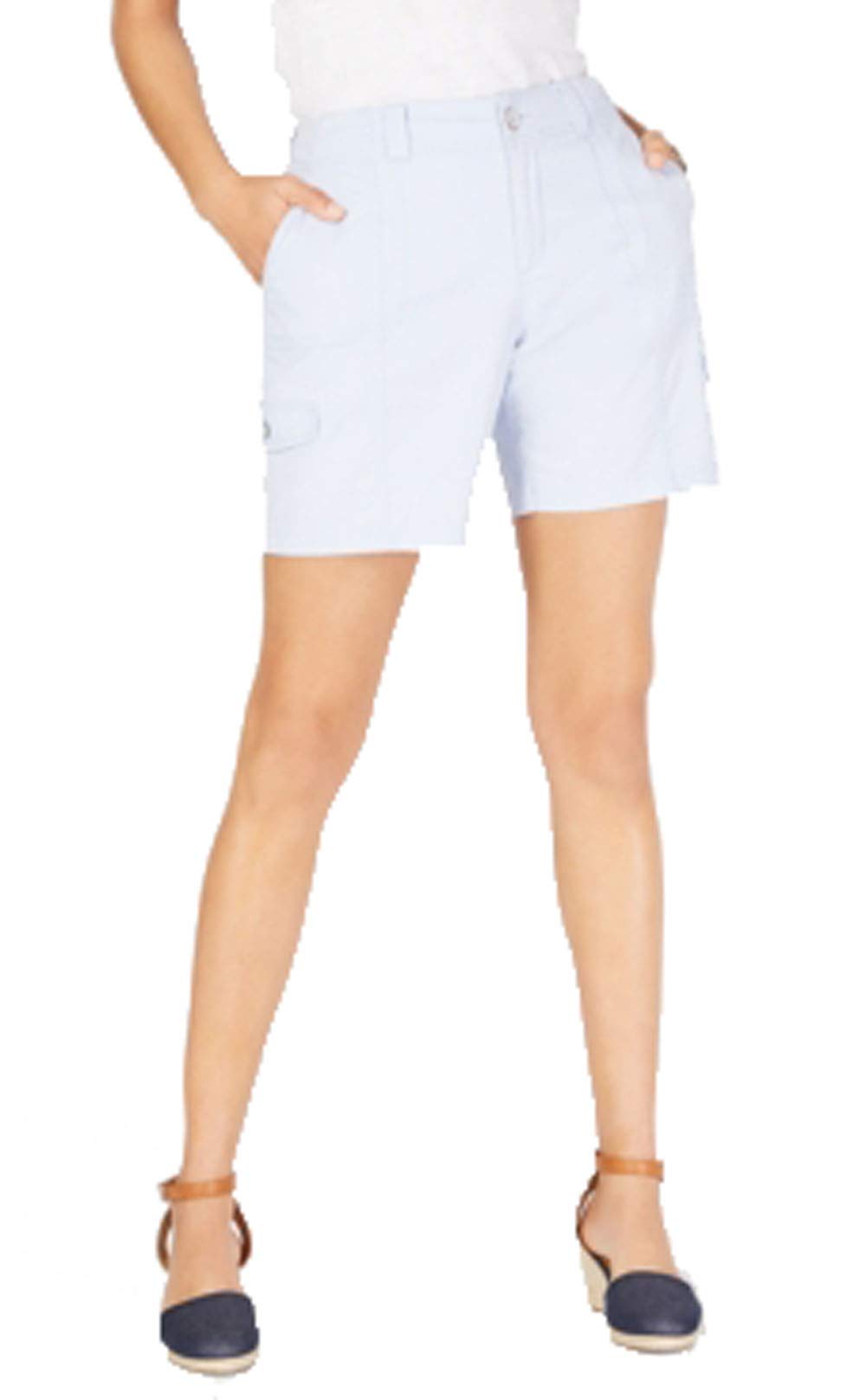 Women's Comfort-Waist Cargo Shorts