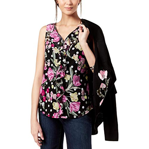 Ruffled V Neck Top