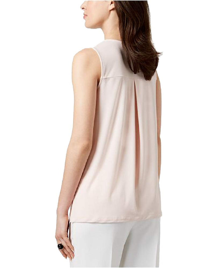 Alfani Embellished Neck Top