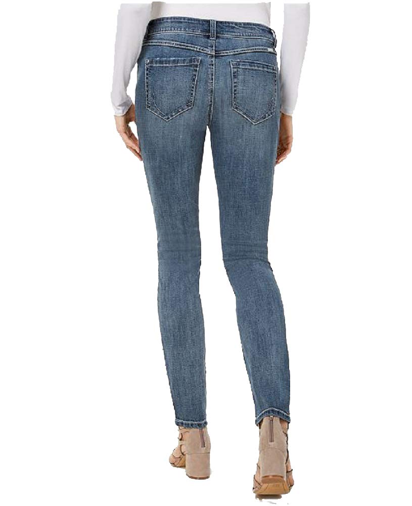 Curvy Fit Rip Repair Skinny Jeans