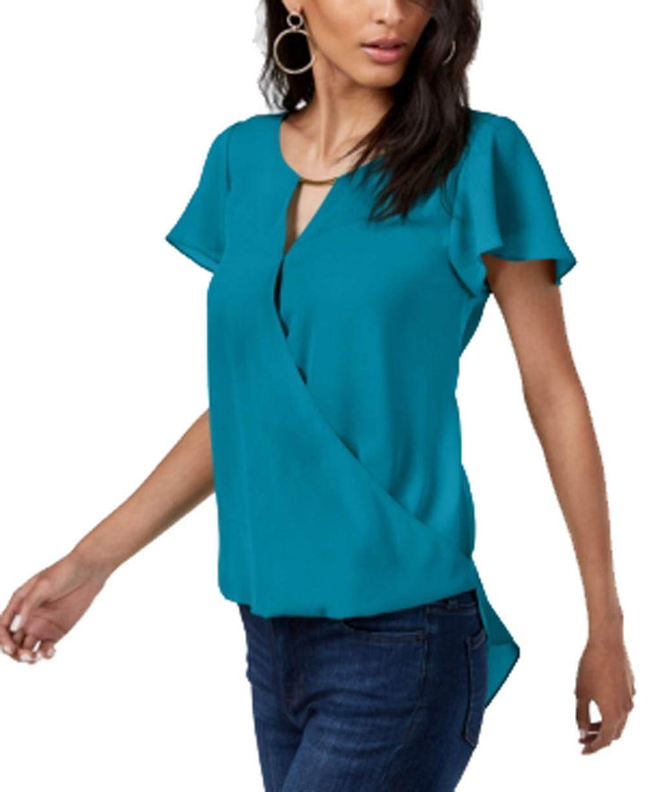 High Low Hardware Detail Top