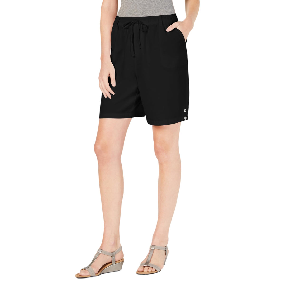 Cotton Drawstring Shorts