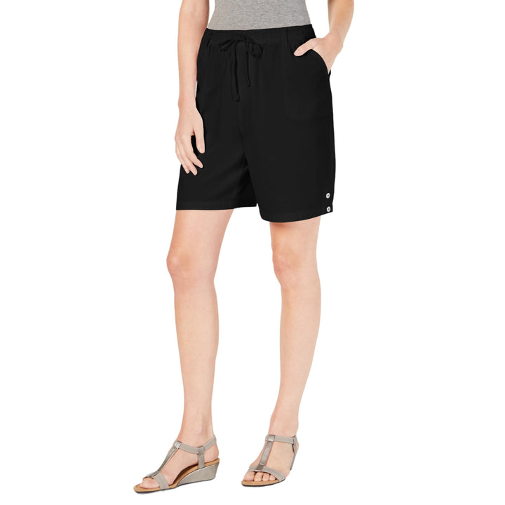 Cotton Drawstring Shorts