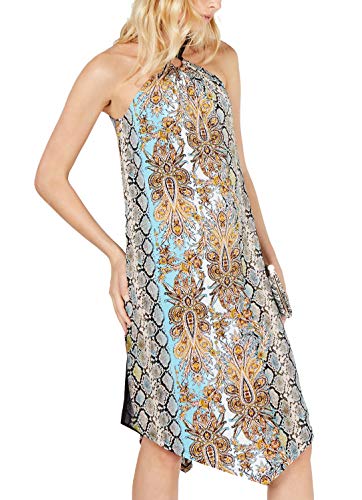 INC Ring-Neck Halter Dress