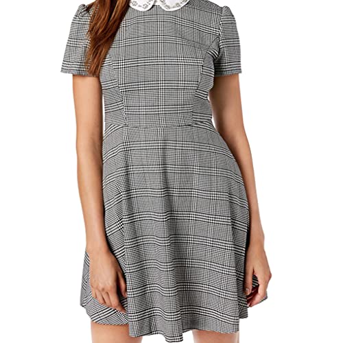 Maison Jules Embellished Fit Flare Dress