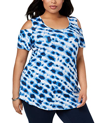Plus Size Cold-Shoulder Top