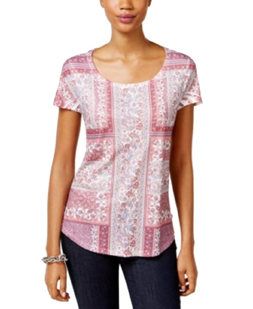 Style & Co Petite Sublimated Print T-Shirt