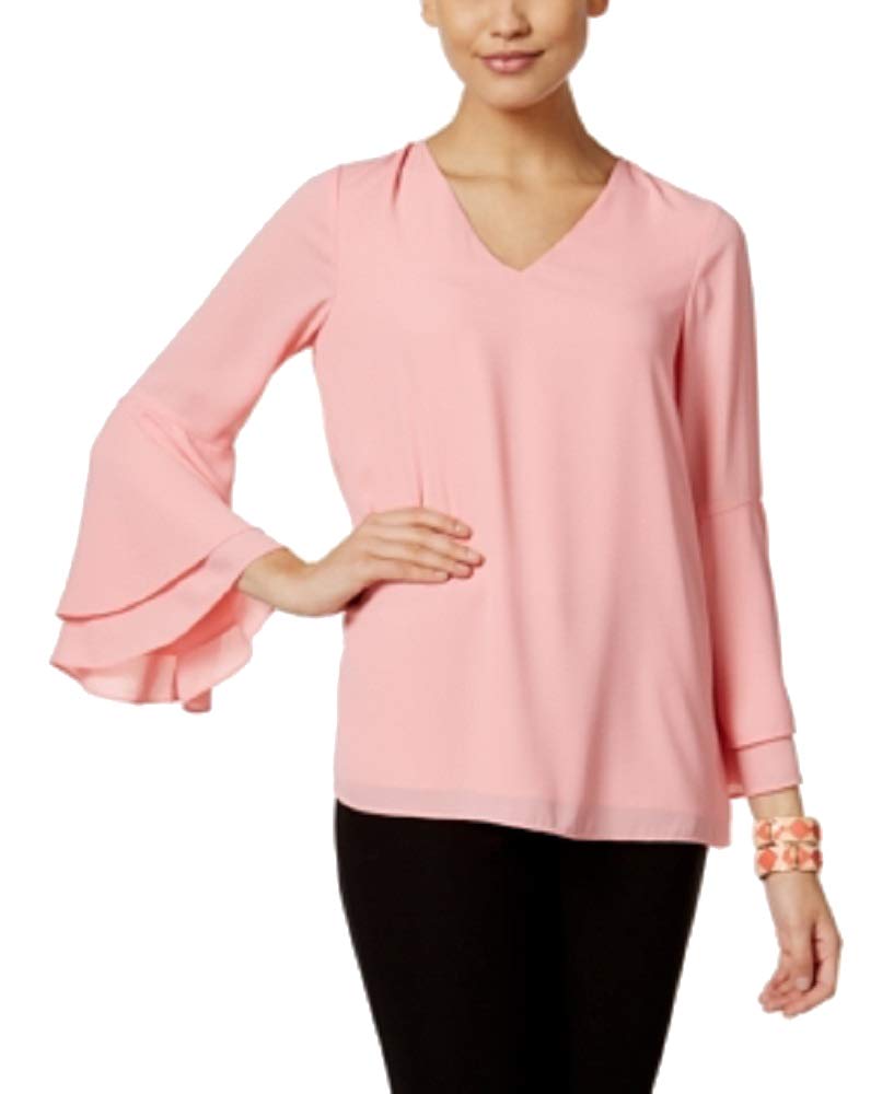 Bell-Sleeve Blouse
