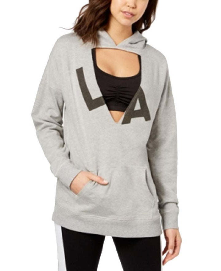 Material Girl Active Juniors Cutout Graphic Hoodie
