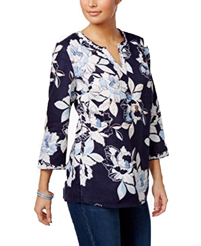 Charter Club Floral Print Tunic