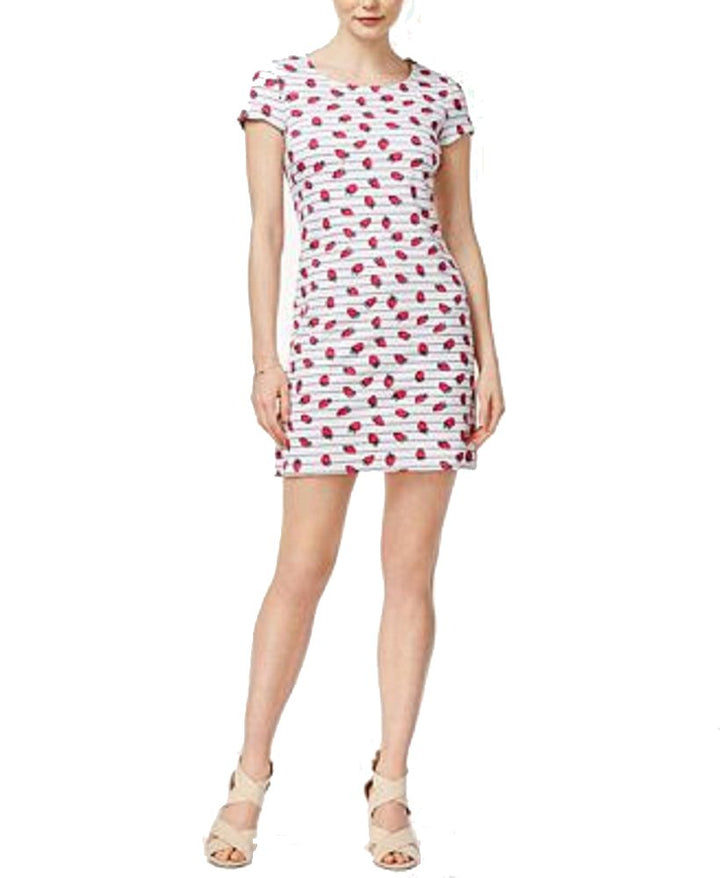 Maison Jules Printed T-Shirt Dress