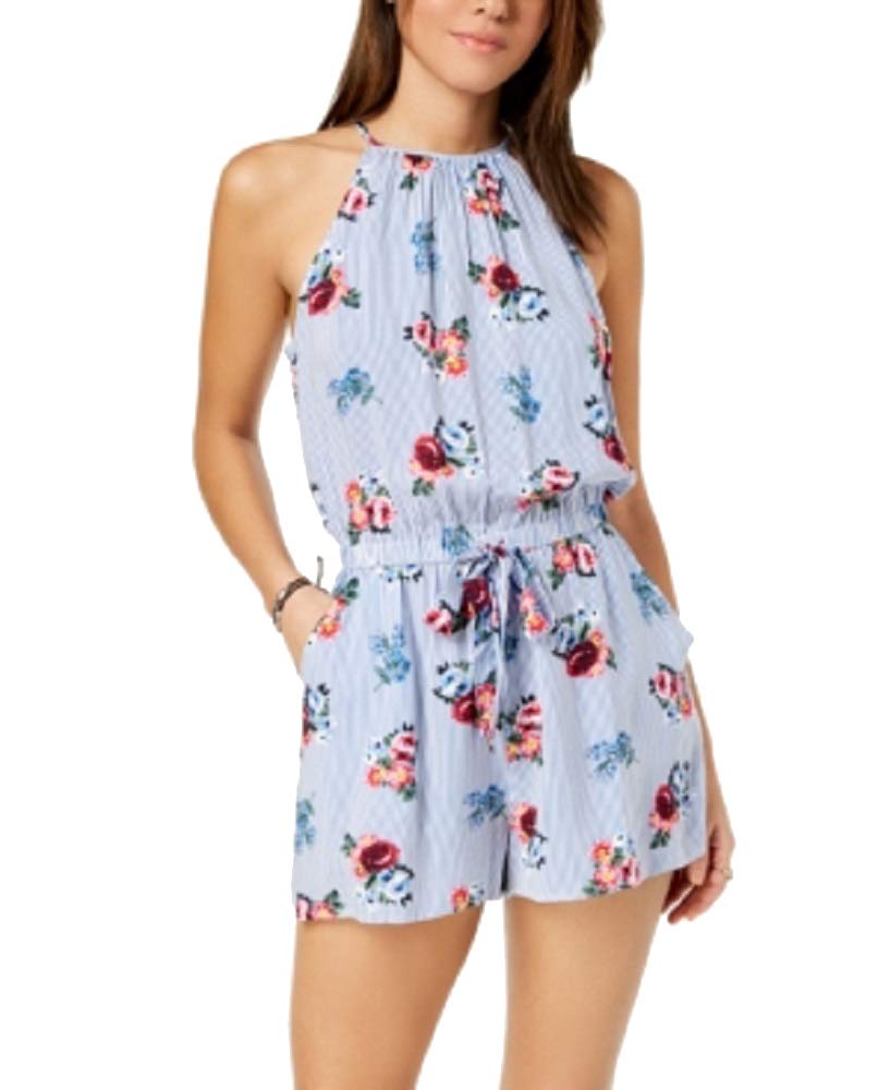 Be Bop Juniors Printed Drawstring Romper