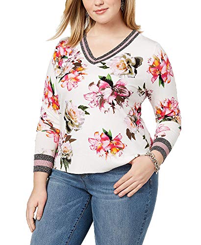 Plus Size Varsity Sweater