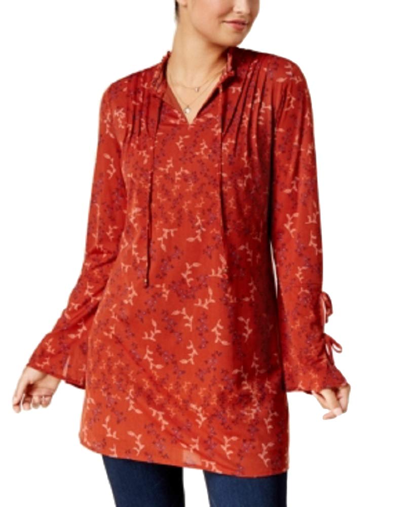 Style & Co Printed Peasant Tunic