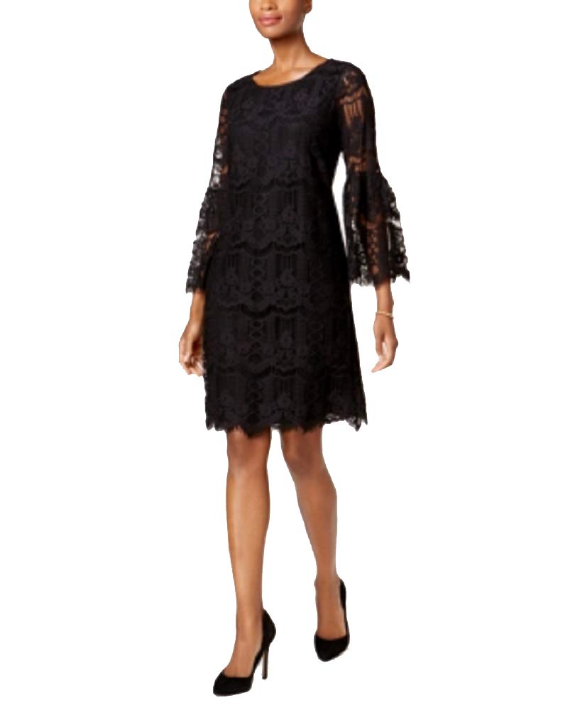 Charter Club Lace Shift Dress, Created for Macy's - Black L Charter Club Lace Shift Dress, Created for Macy's - Black L