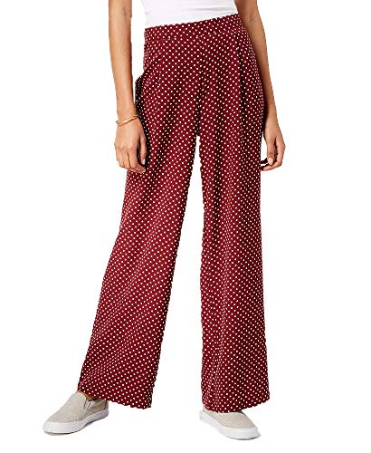 by Ikeddi Juniors' Polka-Dot Wide-Leg Pants