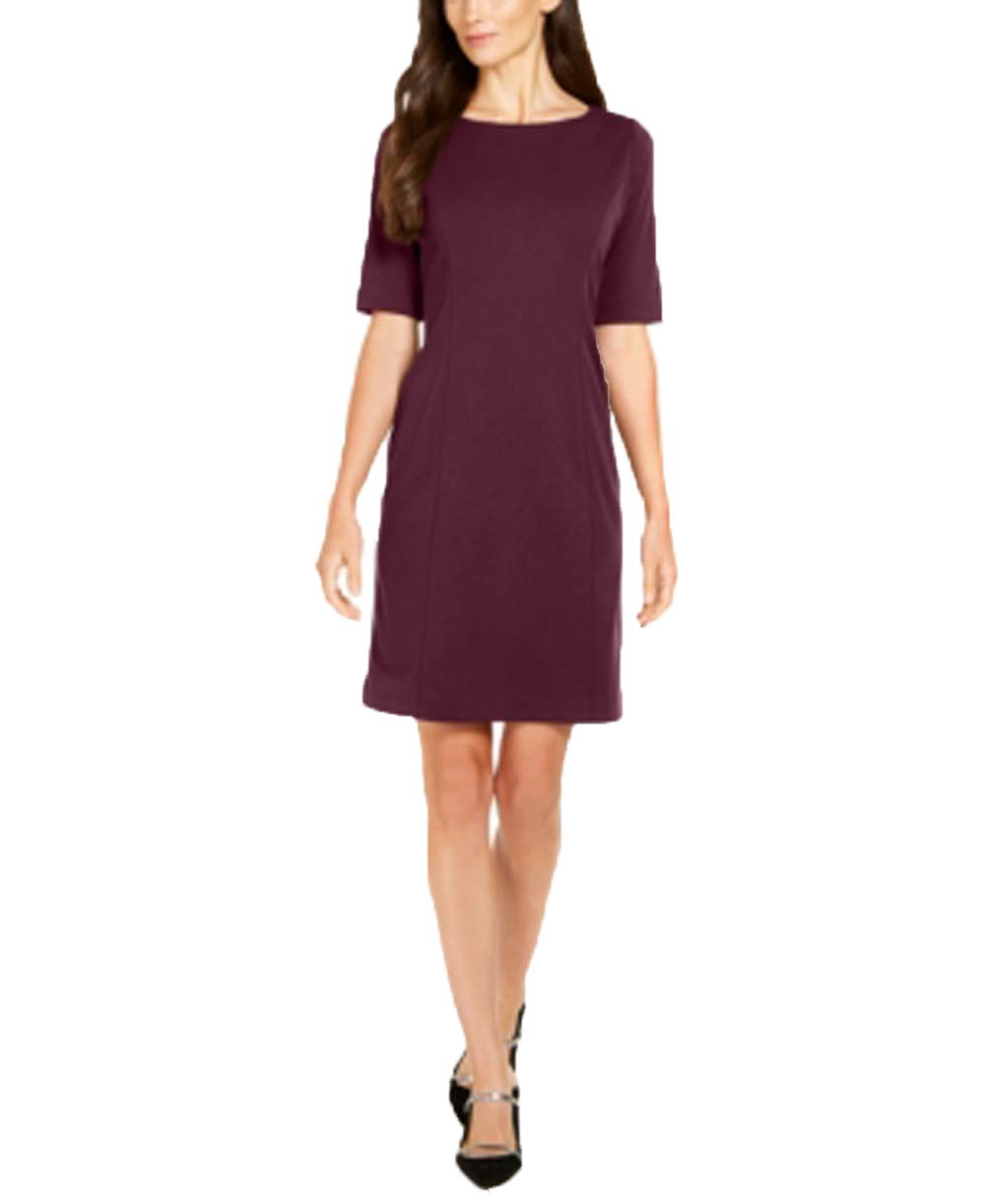 Petite Solid Sheath Dress