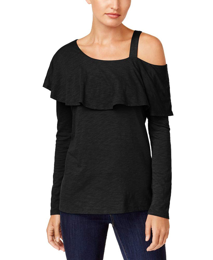 Style & Co One Shoulder Top